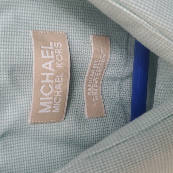 Mens MICHAEL KORS button down shirt (sz XL 17 - 34/35) - Picture 3 of 4